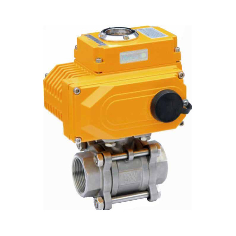 進口電動三片式球閥