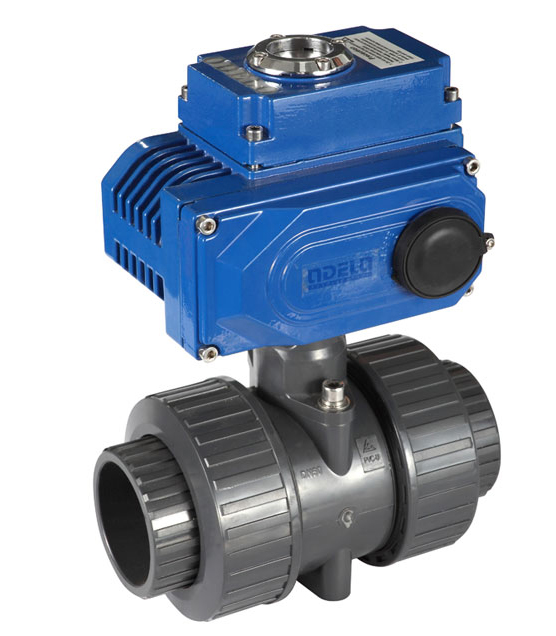 進口電動UPVC球閥（fá）