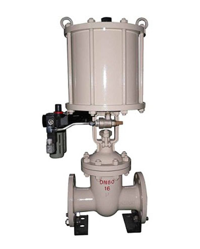 進口氣動法蘭閘（zhá）閥