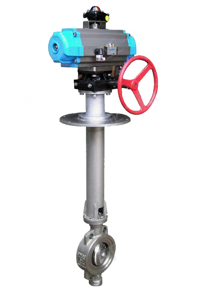 進口（kǒu）氣動低（dī）溫蝶閥