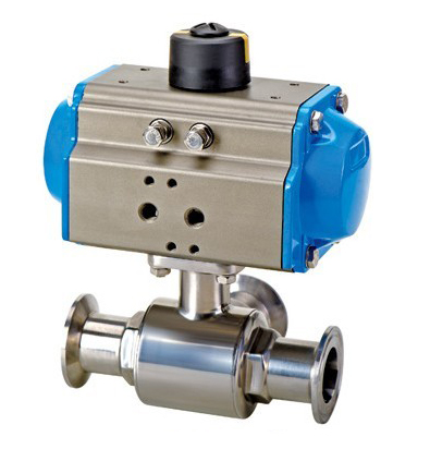 進口氣動衛生級快裝球閥