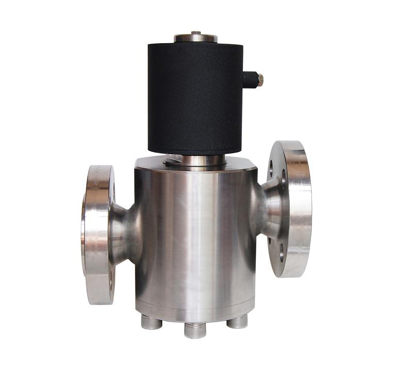  進口法蘭高壓（yā）電磁閥