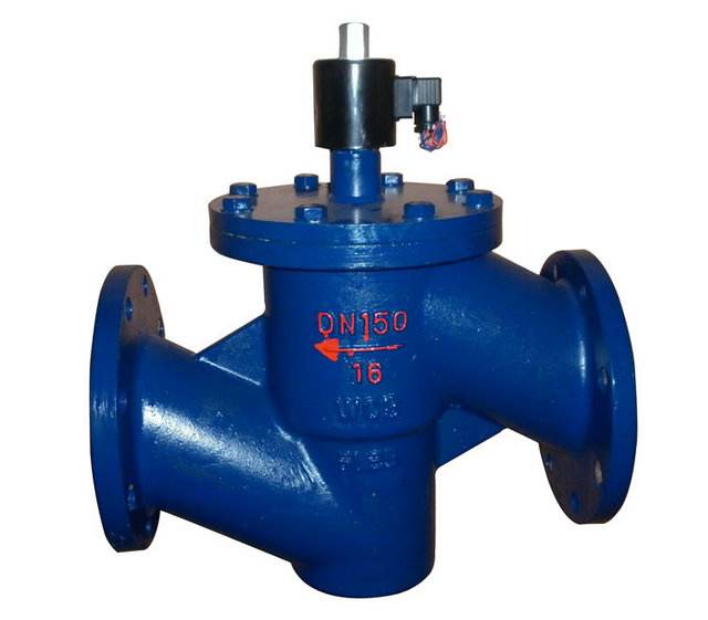 進口襯氟活塞式電磁閥