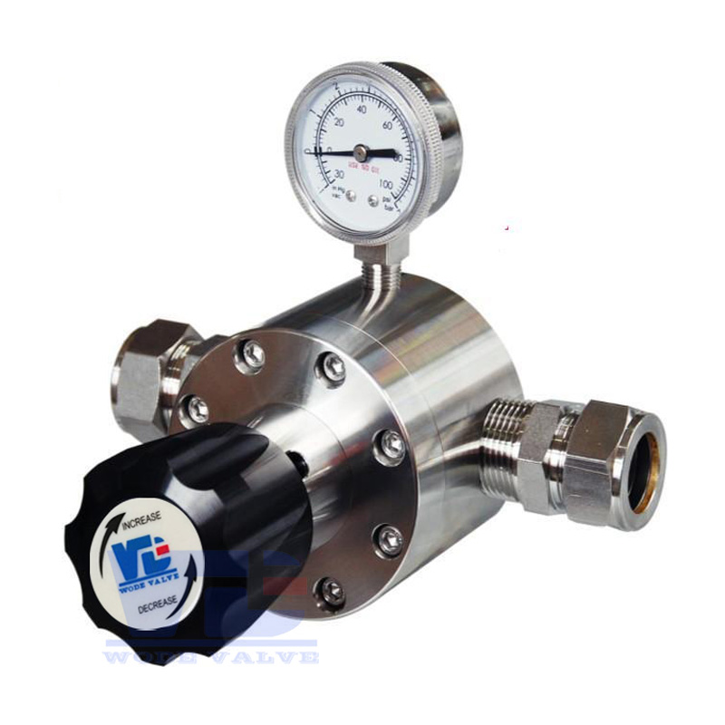 進口（kǒu）超大流量不鏽鋼氣體減壓器