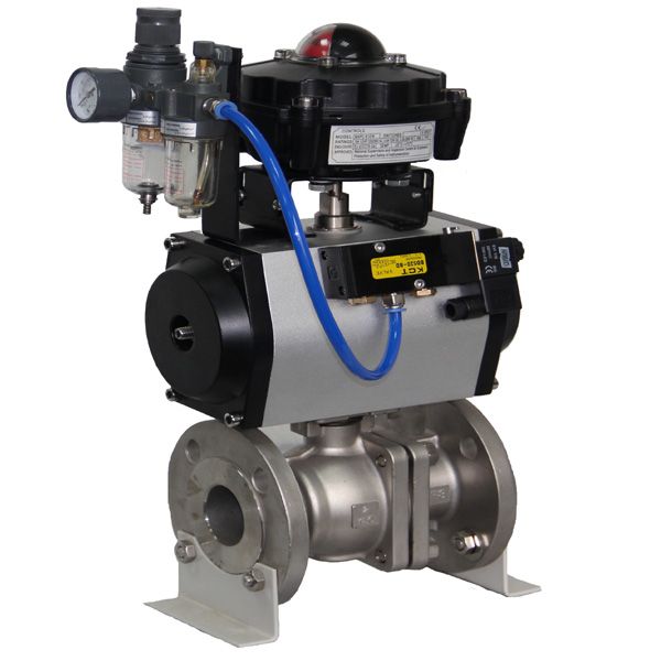 進口氣動調節球閥（fá）