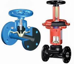 進口常開氣動隔膜閥